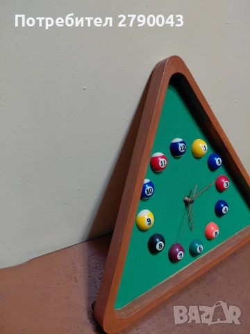 билярд часовник , снимка 2 - Статуетки - 52907637