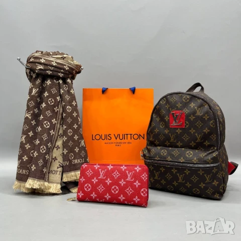 шал louis vuitton , снимка 3 - Шалове - 51427811