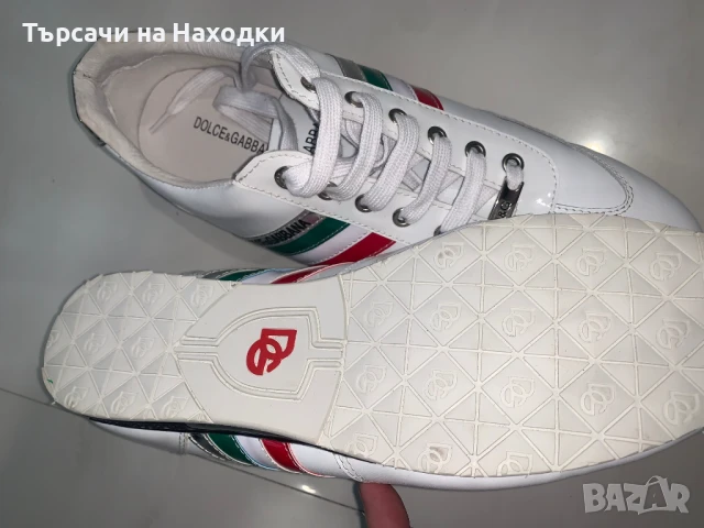 $344 Мъжки маратонки D&G Dolce & Gabbana EUR 45 | US 11 | UK 10 оригинални кецове за мъже, снимка 3 - Маратонки - 50873640