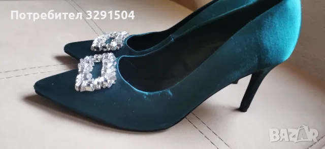 Дамски обувки, снимка 2 - Дамски обувки на ток - 48324166