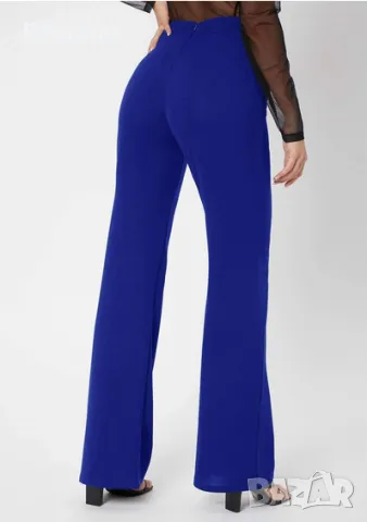 Син панталон, Модерен панталон, Елегантен панталон, снимка 2 - Панталони - 48865292