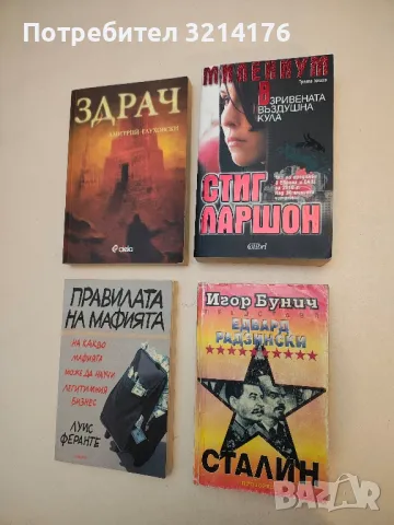 (!НОВА) Милениум. Книга 3: Взривената въздушна кула - Стиг Ларшон