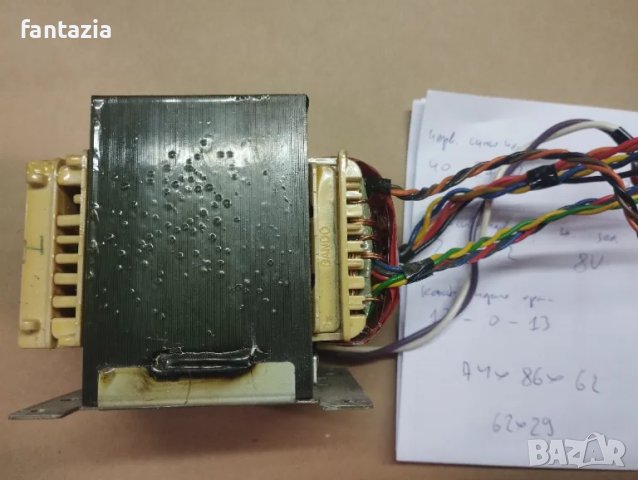 2 бр. трансформатори 2*40V и 2*27V ~200 VA, снимка 3 - Други - 46559045