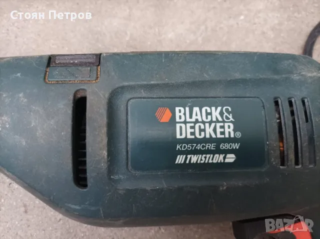 Дрелка ,бормашина Black & Decker, снимка 10 - Бормашини - 48253132