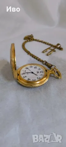 Красив джобен часовник с карета , снимка 5 - Антикварни и старинни предмети - 50409793