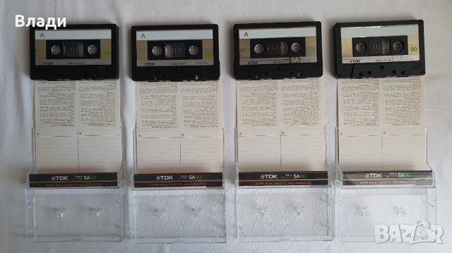 Аудио касети TDK SA90 златни, снимка 4 - Аудио касети - 41759634
