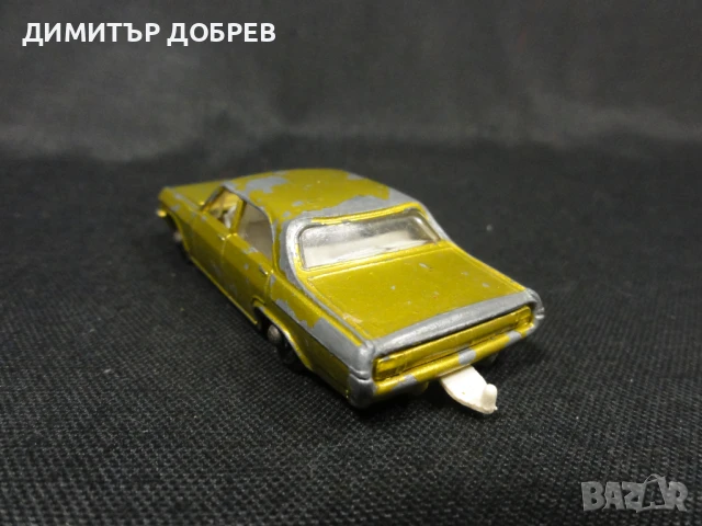 СТАРА РЕТРО МЕТАЛНА КОЛИЧКА MATCHBOX ENGLAND OPEL DIPLOMAT, снимка 3 - Колекции - 51349760