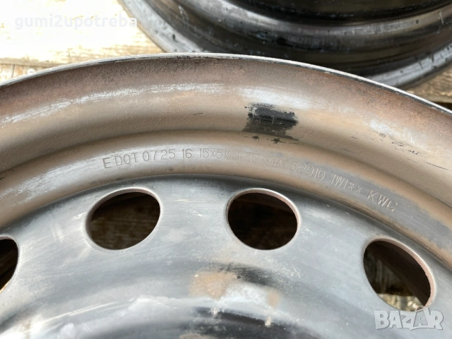 15 джанти 4х100 Kia Rio Picanto Suzuki Ignis Toyota Yaris Opel Agila Cruze 5,5J et36, снимка 6 - Гуми и джанти - 54057765