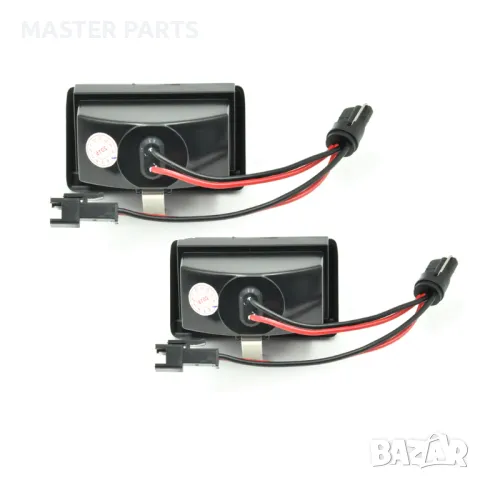 LED плафони за заден регистрационен номер за Mercedes ML w164 и X164 с T10 цокъл., снимка 4 - Части - 47672599