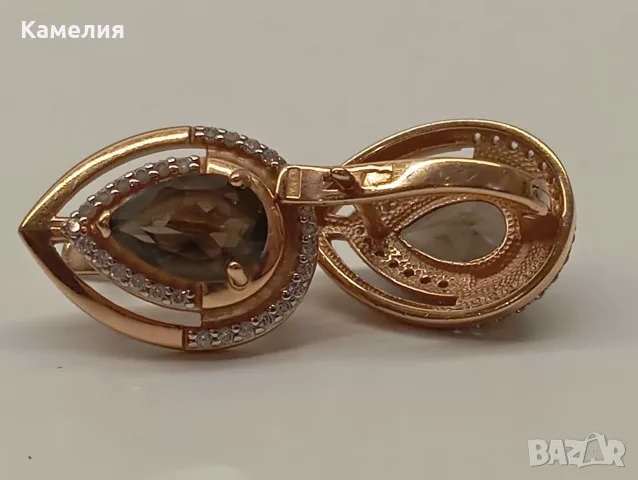 Руско злато. Комплект, снимка 9 - Бижутерийни комплекти - 56445877