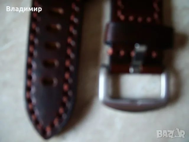 кожена каижка за часовник, снимка 3 - Мъжки - 55768757