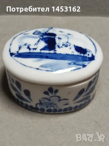 Старинна холандска кутийка , снимка 1