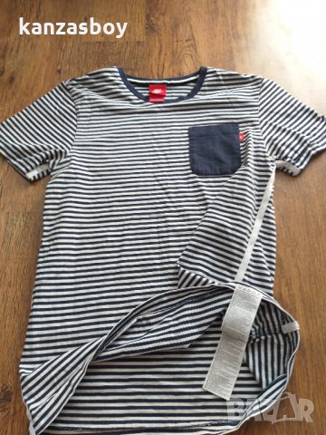 Nike T-Shirt TopStripe - страхотна мъжка тениска КАТО НОВАА, снимка 7 - Тениски - 33709787