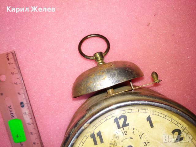 JUNGHANS PREMIERE QUALITE Стар ЦАРСКО ВРЕМЕ КОЛЕКЦИОНЕРСКИ НЕМСКИ БУДИЛНИК ЮНГХАНС РЯДЪК МОДЕЛ 43627, снимка 9 - Антикварни и старинни предмети - 44466440