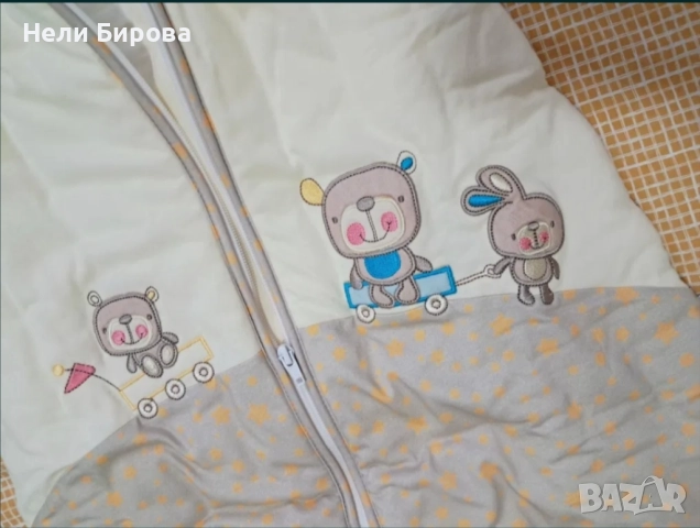 Зимно спално чувалче на Slumbersac 0-6 м./ 70 см, снимка 7 - Спални чували за бебета и деца - 52461240
