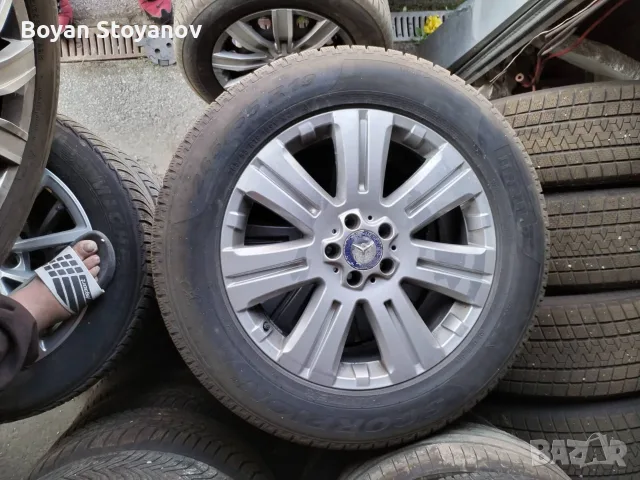 Продавам 4 бр. алуминиеви джанти 19 цола с гуми Pirelli