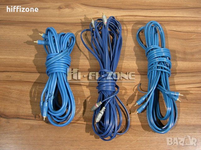  Кабели Чинч 3 бр. , снимка 2 - Други - 44385579