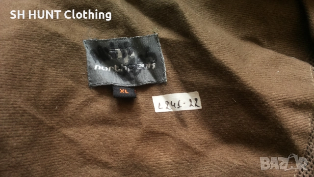 Northpeak Waterproof Jacket размер XL за лов яке водонепромокаемо в мъхеста безшумна материя - 1448, снимка 14 - Екипировка - 52436370