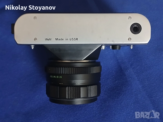 Фотоапарат ZENIT-EM с Обектив Helios 44M-4, снимка 6 - Фотоапарати - 52203759