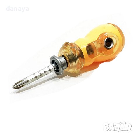 3736 отверка комбинирана права и кръстата отвертка със сменяща се част, снимка 8 - Отвертки - 40747206