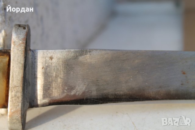 Стар нож, снимка 4 - Антикварни и старинни предмети - 44227439