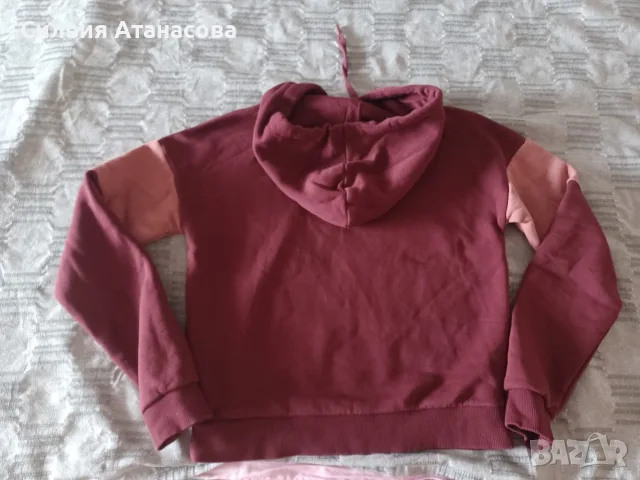 Суичър бордо XS, снимка 6 - Суичъри - 56317160