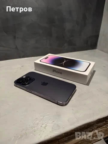 КАТО НОВ Iphone 14 Pro Deep Purple, снимка 4 - Apple iPhone - 56217655