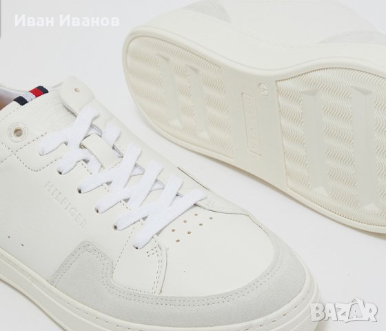 Tommy Hilfiger Сникърси Cupsole Sustainable Leather  номер 43, снимка 5 - Маратонки - 39039453