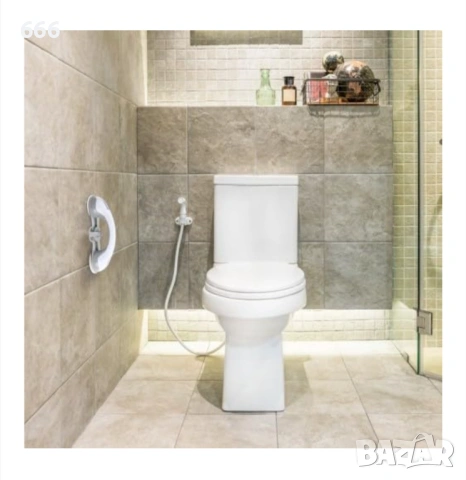 Комплект от 2 опорни дръжки за баня с вендузи, без пробиване, снимка 4 - Други стоки за дома - 54155179