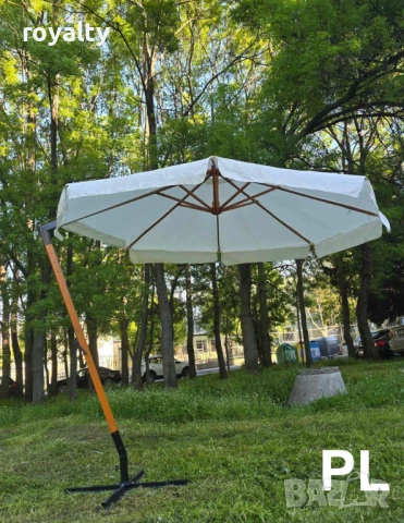 ГРАДИНСКИ ЧАДЪР С МЕТАЛНА СТОЙКА 3Х3м, снимка 6 - Градински мебели, декорация  - 51222091