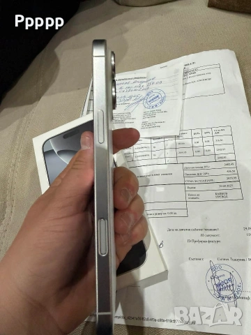 iphone 16 pro max 100%battery , снимка 3 - Apple iPhone - 54211813