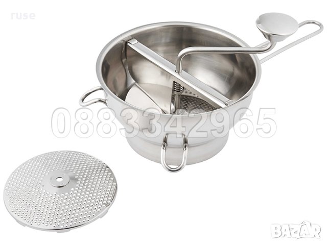 НОВИ! Уред за пасиране мелничка за пасиране, снимка 2 - Чопъри и пасатори - 30145503