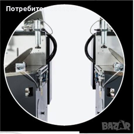 Двуглав циркуляр за рязане с 5 контролирани оси за алуминий, PVC профили Yilmaz, снимка 4 - Циркуляри - 39563894