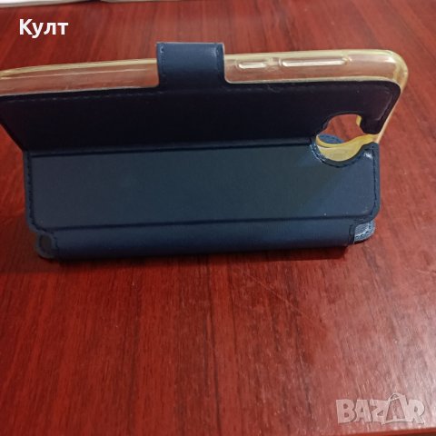 Кожен калъф за Huawei Y6 (2017 г.), снимка 3 - Калъфи, кейсове - 42195217