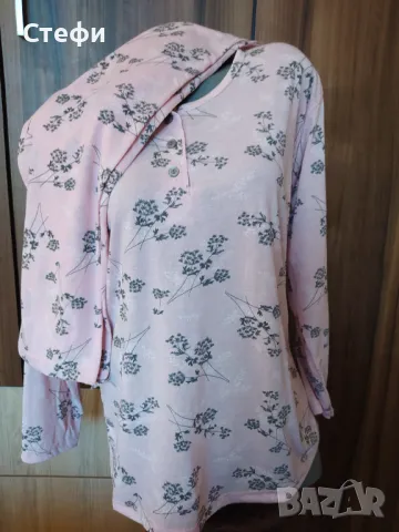 Дамска пижама с бамбук 2XL, снимка 3 - Пижами - 47586760