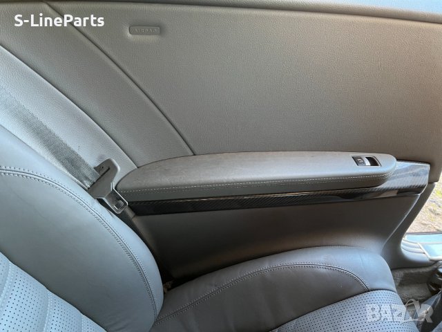 W216 W 216 Mercedes CL65 CL 65 AMG карбонов интериор H73 TRIM PIECES - CARBON HIGH GLOSS - 1500лв, снимка 3 - Части - 39580216