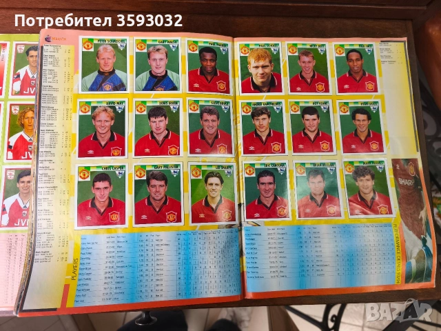 Два пълни албума Premier league 94,95, снимка 7 - Колекции - 53923258