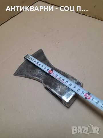 Стара Немска Брадва Топор 1кг. Номер 8., снимка 10 - Антикварни и старинни предмети - 48299981