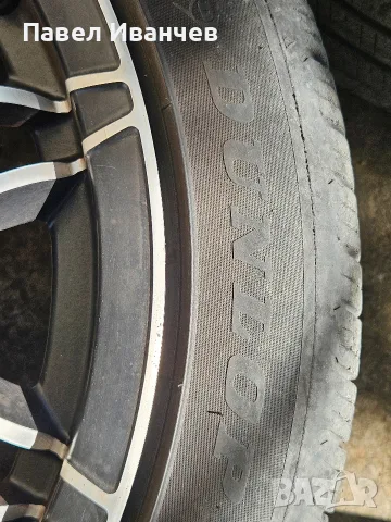 Джанти BORBET 17" 5х112 7.5Jx17 с гуми Dunlop 225/45 R17, снимка 10 - Гуми и джанти - 56243555