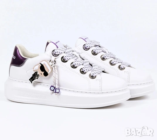 ПРОМО!!! Karl Lagerfeld бели кецове