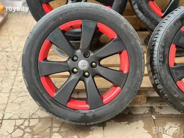5х115 18 Цола Лети Джанти Опел Opel 5x115, снимка 4 - Аксесоари и консумативи - 51929724