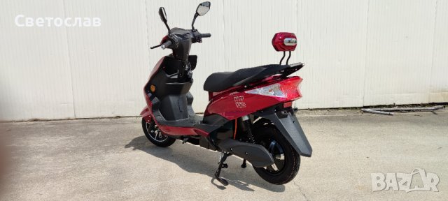 Електрически скутер My Force модел ЕМ006 червен цвят с регистрация, снимка 9 - Мотоциклети и мототехника - 37027604