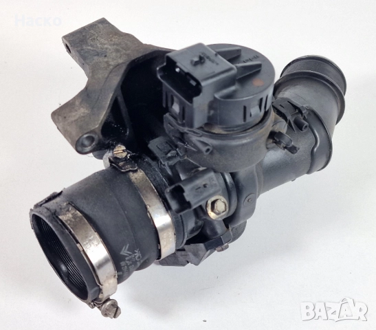 Дросел 1.6 HDI Citroen C4 C5 Berlingo Ситроен Ц4 Ц5 Берлинго Peugeot Partner 207 307 Пежо 25365223, снимка 3 - Части - 52578683