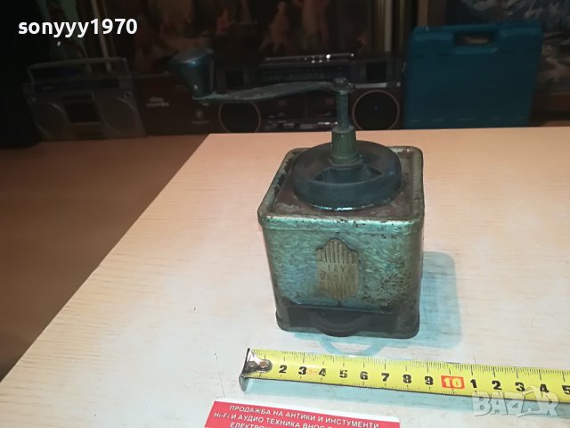 IAV RESITA-МЕТАЛНА РЕТРО МЕЛНИЦА ВНОС ХОЛАНДИЯ 2509221634, снимка 6 - Антикварни и старинни предмети - 38113150