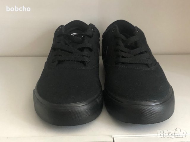 Nike SB Chron 2 Mens Skateboard Shoes Black Canvas , снимка 2 - Маратонки - 39045531