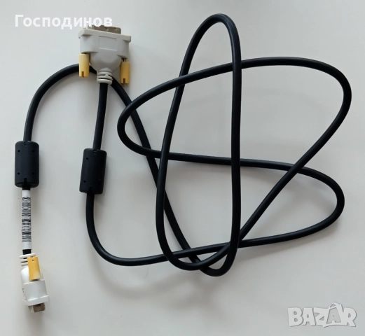 Продавам HDMI-HDMI кабел Lenovo (оригинален) + DVI-D кабел, снимка 3 - Кабели и адаптери - 51390732