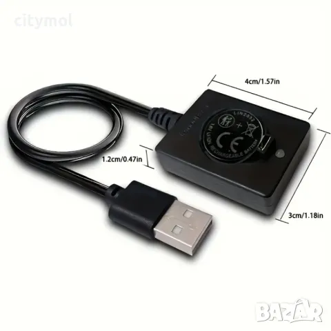 Зарядно устройство за акумулаторни батерии 2032, 2025 и 2016, снимка 2 - Друга електроника - 49737595