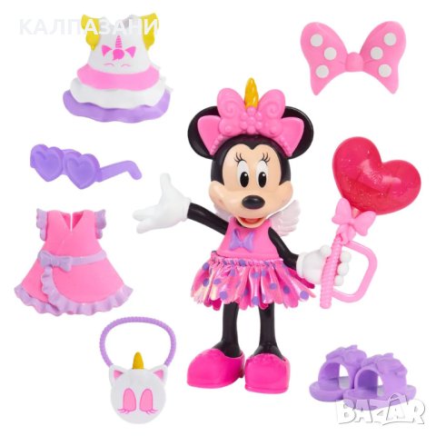 DISNEY Minnie Mouse Кукла Unicorn 89942 , снимка 4 - Кукли - 42536325