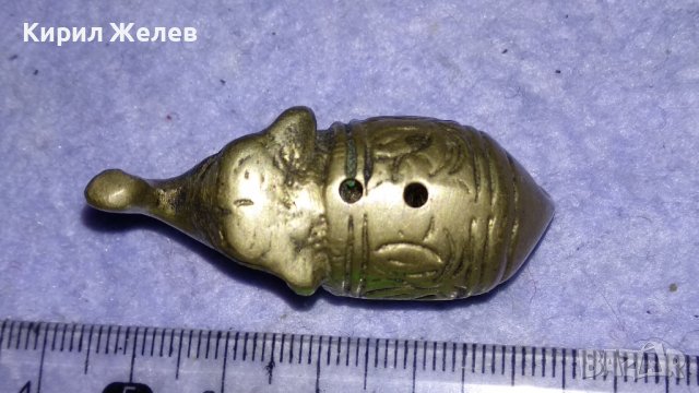 Старо БРОНЗОВО СЛОНЧЕ - ПОСТАВКА за ИНДИЙСКИ АРОМАТНИ ПРЪЧИЦИ 34584, снимка 3 - Колекции - 39068348