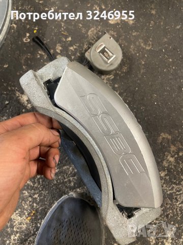 Спирачен заден кит SSBC с дискове и 3 бутални апарати , снимка 7 - Части - 37413090